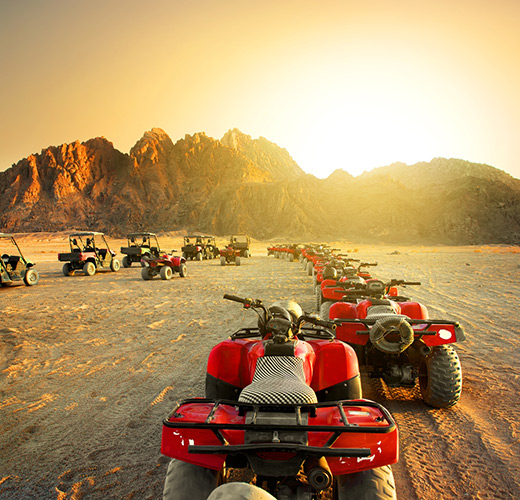 Buggy in Dubai Desert